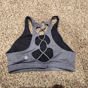 Lululemon tied to it sports bra